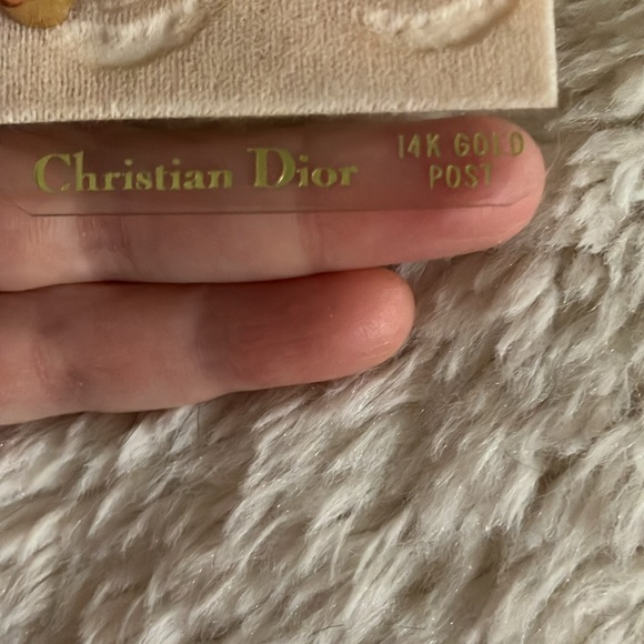 Christian Dior new old stock rhinestone earrings - Picture 4 of 4